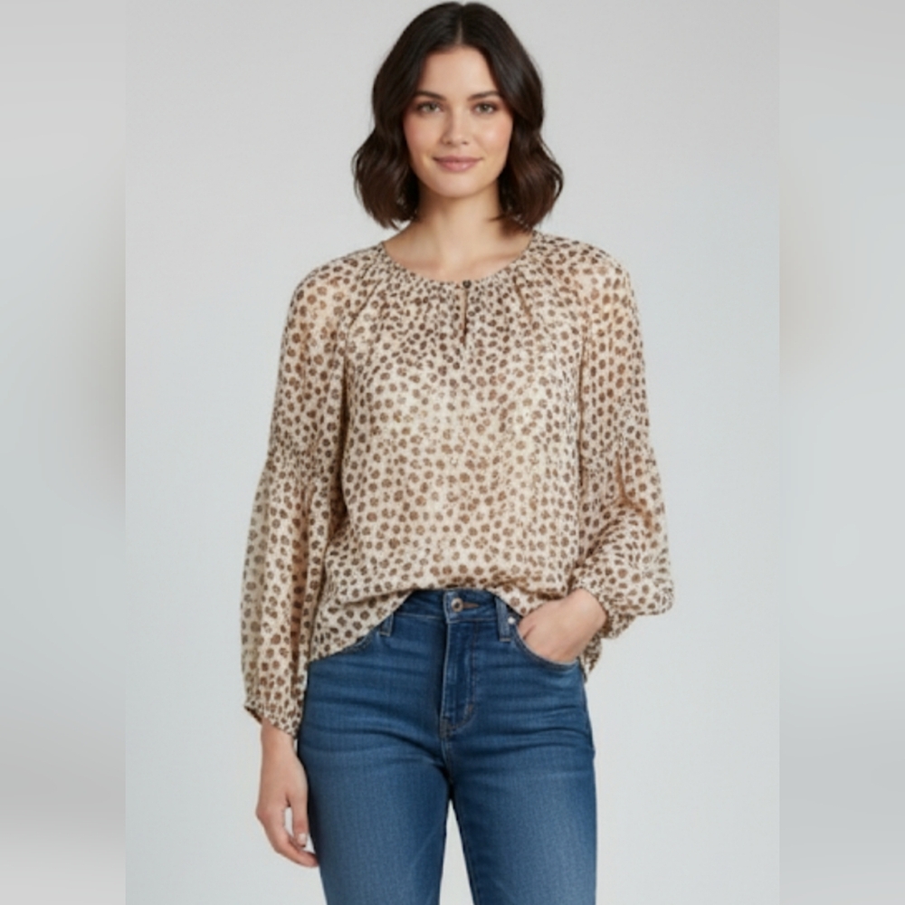NWT Daniel Rainn Stitch Fix Boho Blouse Size Small